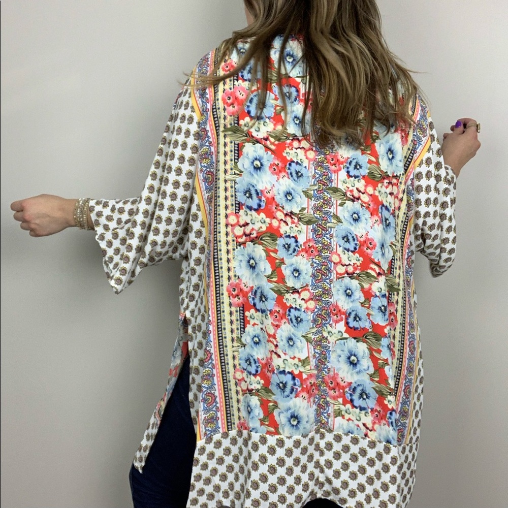 Dream In Color Kimono Umgee Plus Size XL - Picture 4 of 8